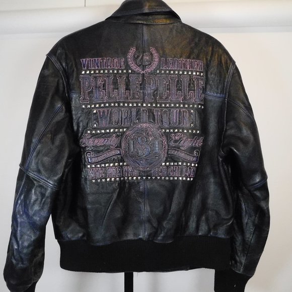 PellePelle Leather Jacket 16 CL3680 0920 - Picture 4 of 16